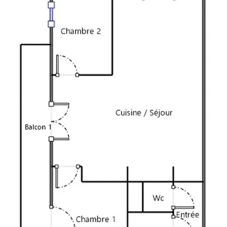 Appartement Double Balcon 4 Pers 100m Seignosse